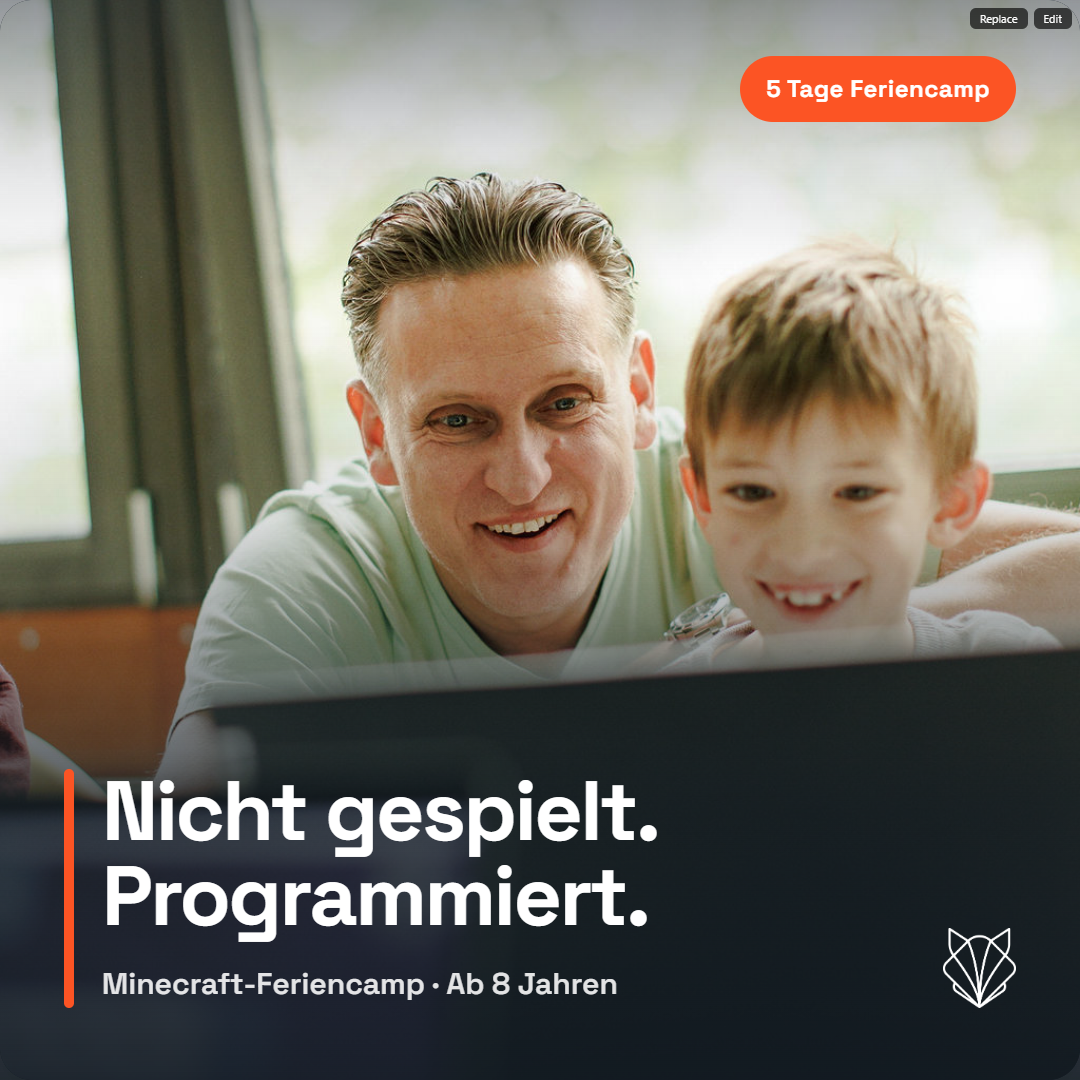Feriencamp | Spielentwicklung mit Minecraft