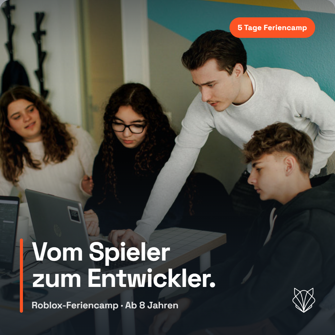 Feriencamp | Spielentwicklung mit Roblox